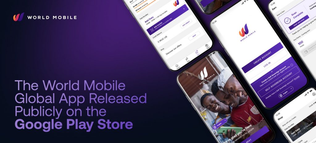 World Mobile: Global App Google Play Store release